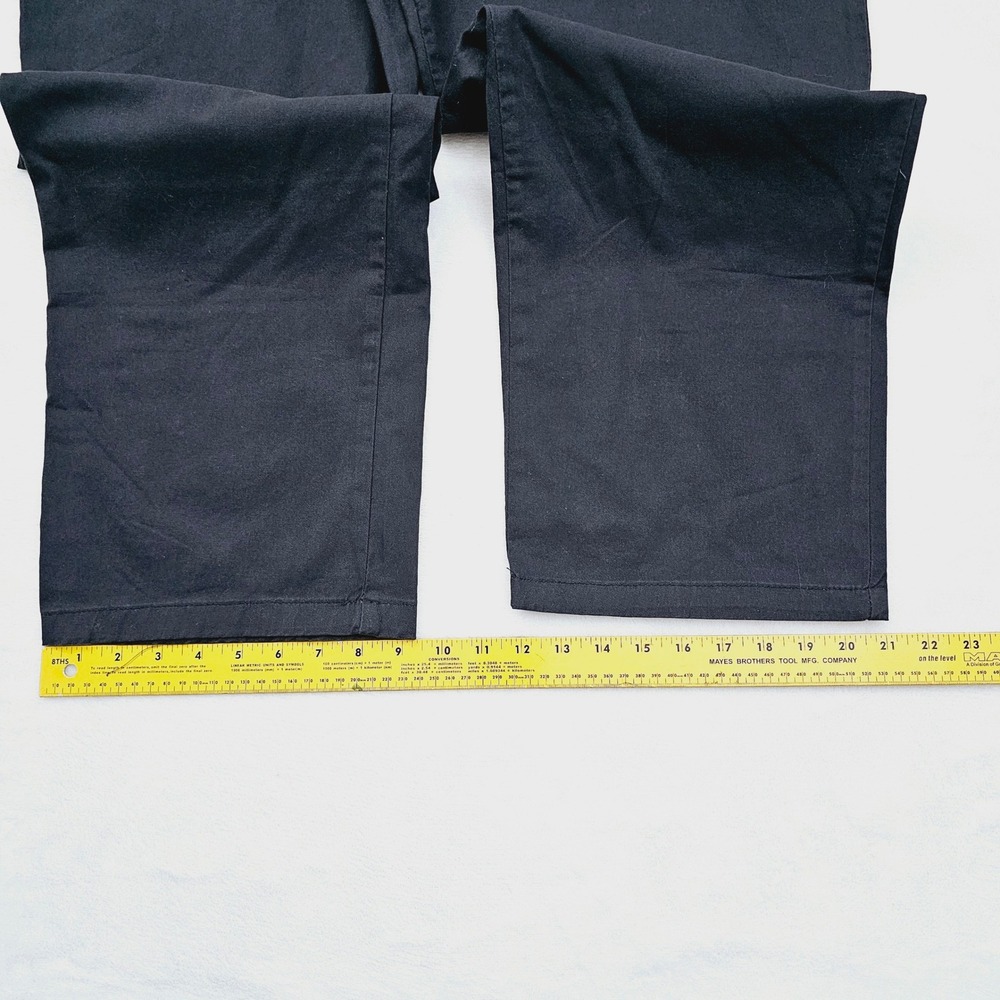 NEW Wrangler Mens 40W 30L Performance Series‎ Black Straight Fit Pants 67PSWBL - Picture 8 of 10